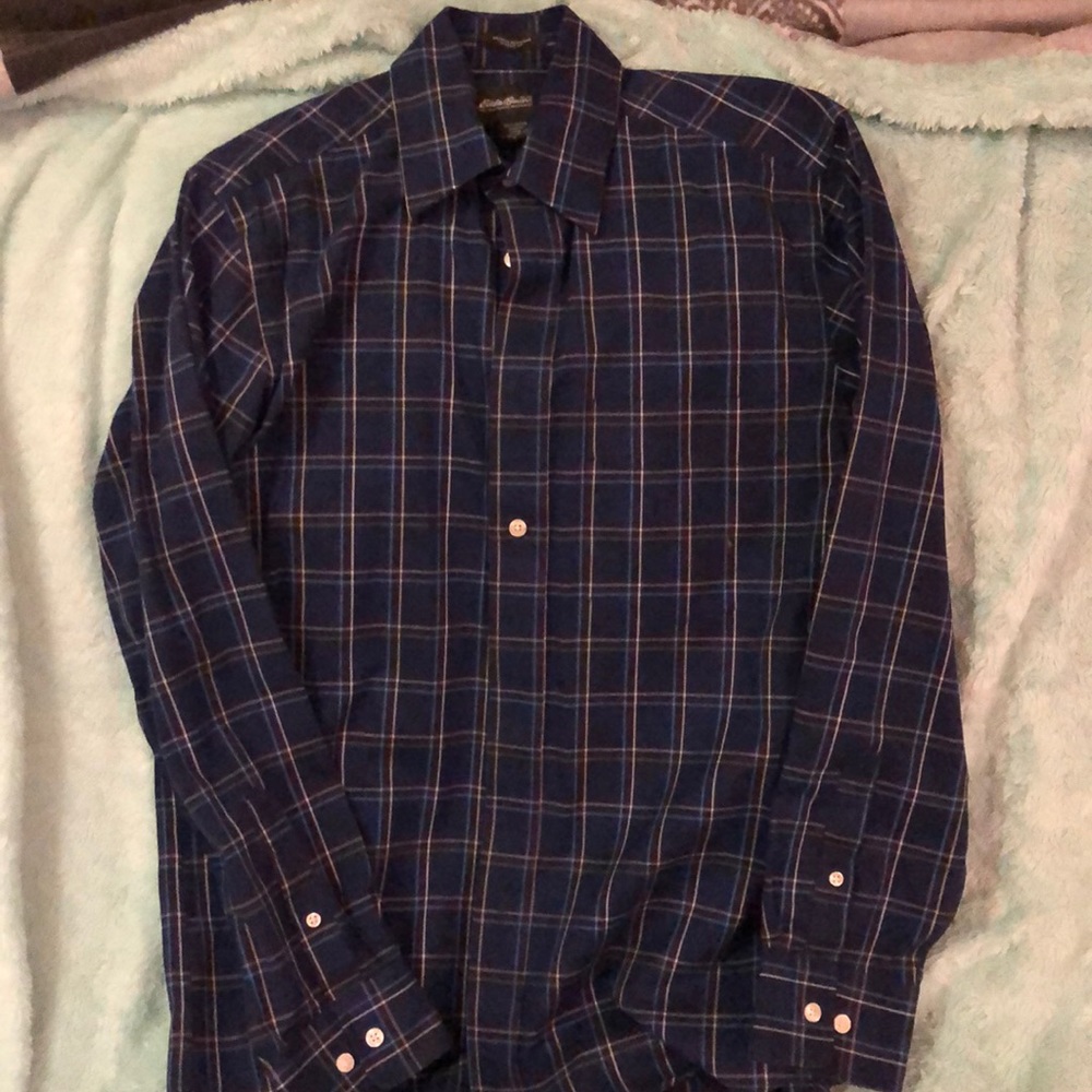 Eddie Bauer button down shirt classic fit size S